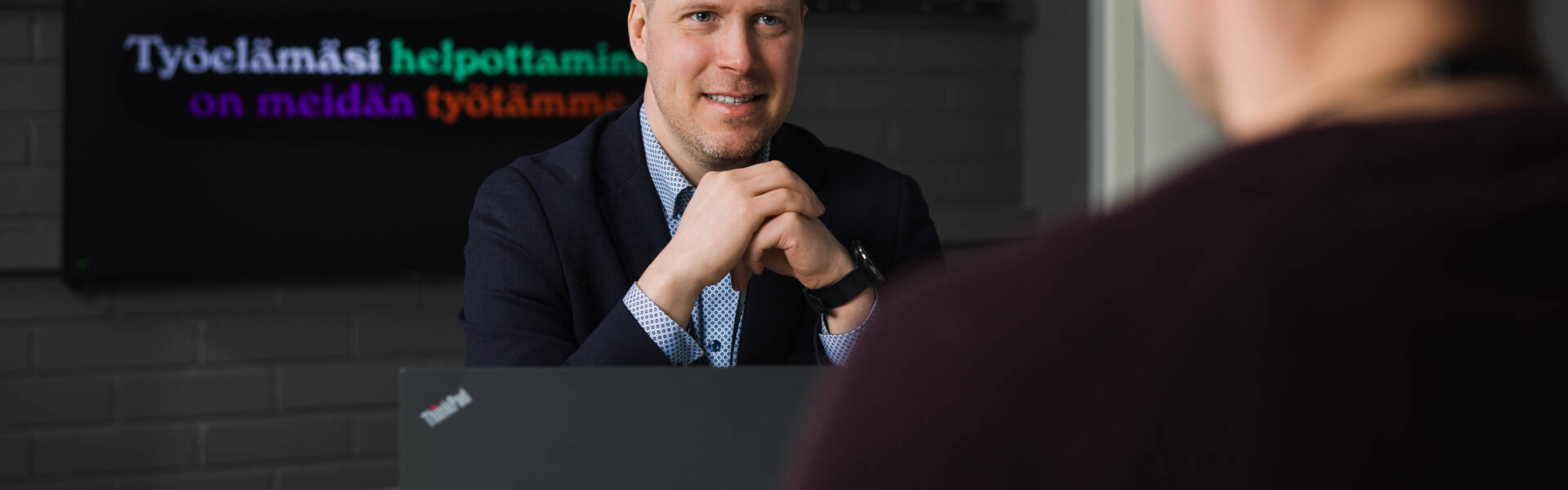 Kuvassa Elmon myyntijohtaja Vesa Pääkkönen